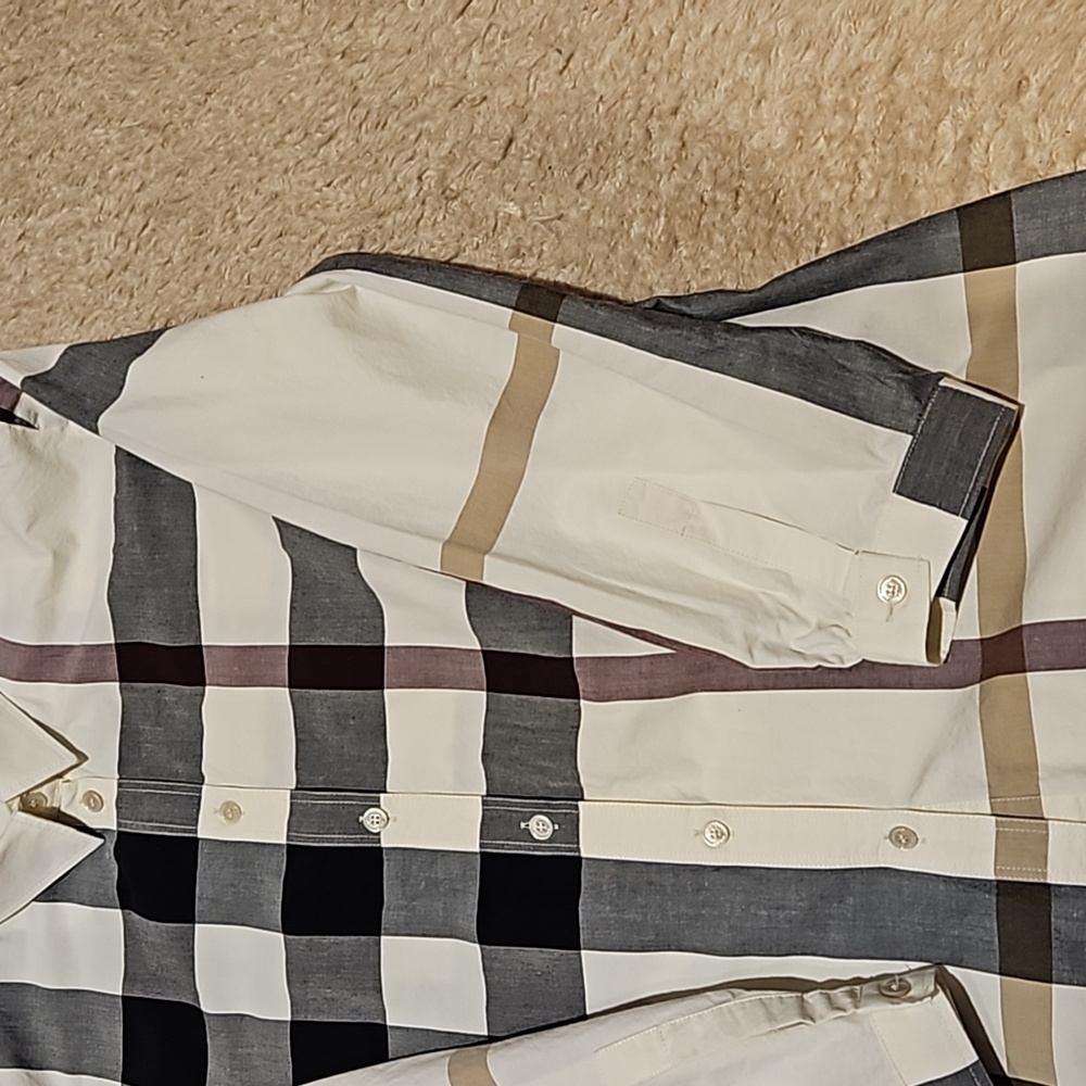 BURBERRY BRIT WOMENS SHIRT SIZE LARGE - Picture 5 of 8